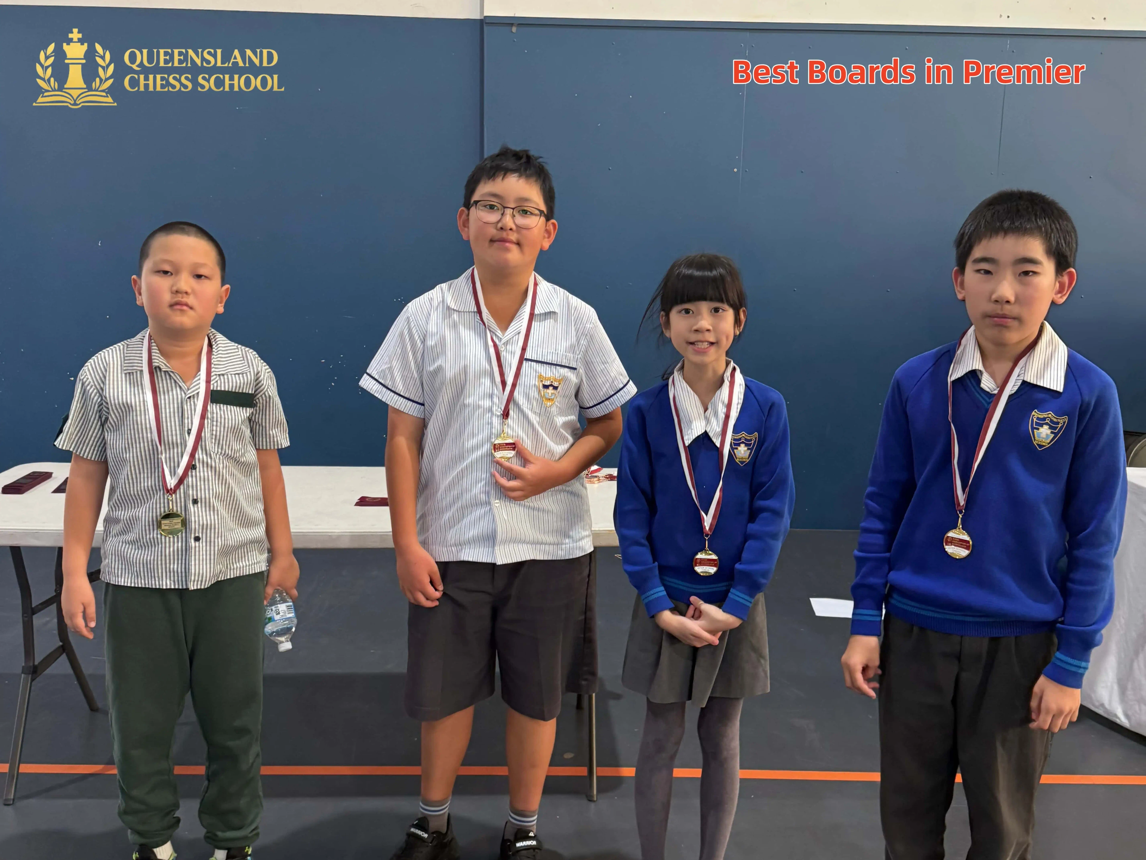 Best Board winners: Mingchen H, Allen Y, Eleanor W, Tianyu Z
