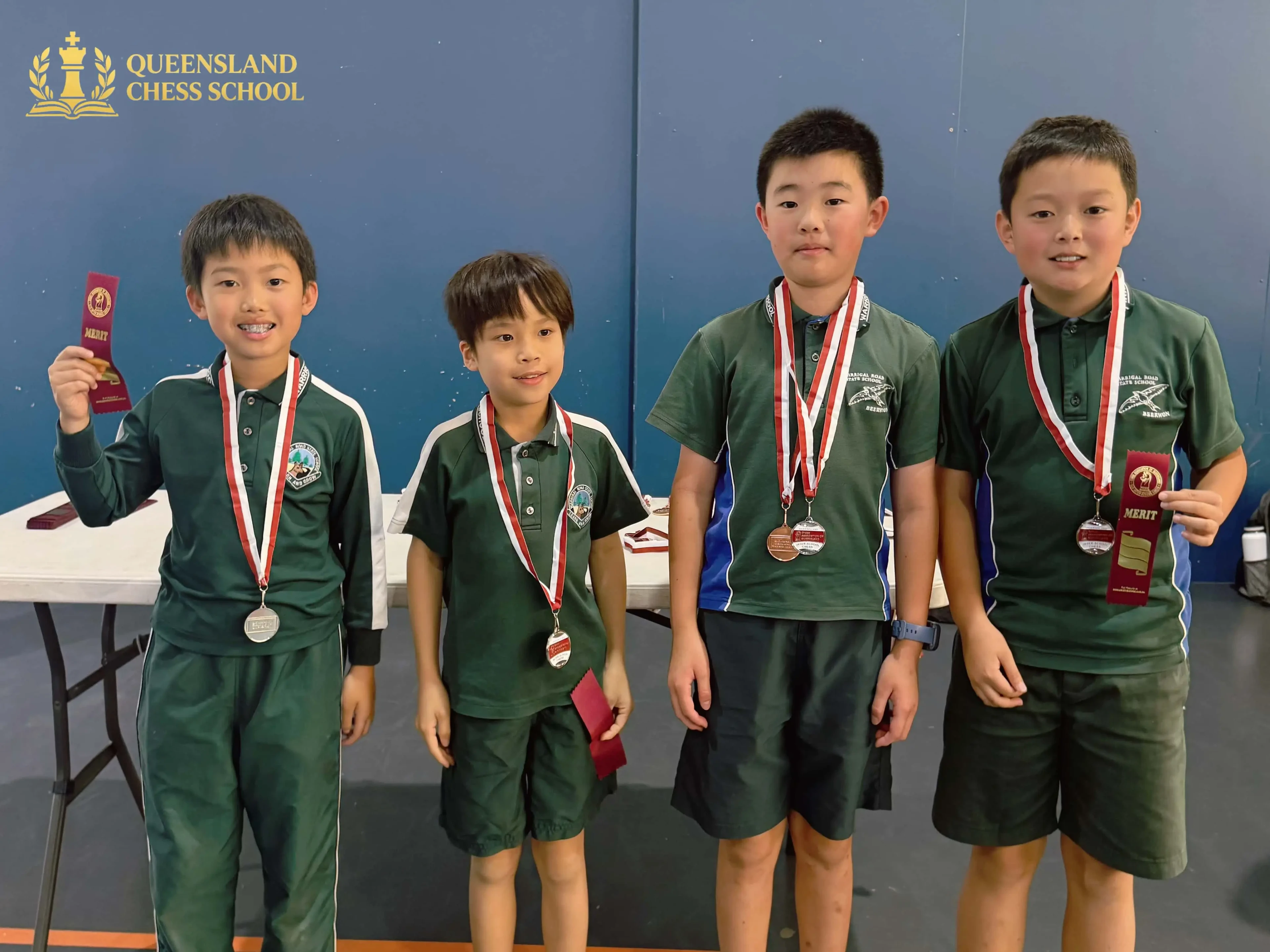 QCS Team 5 at Brisbane Logan Interschool Chess Tournament