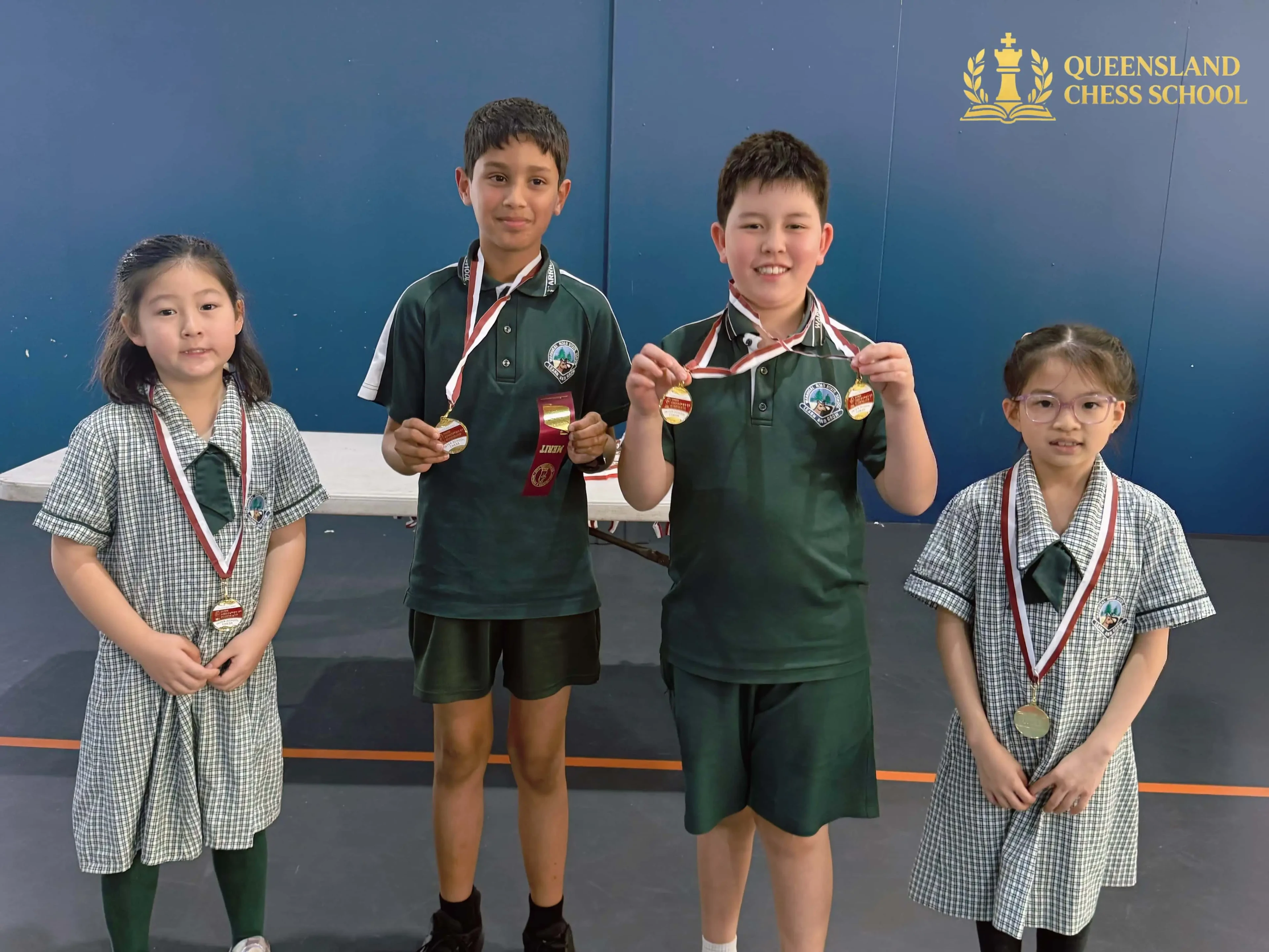 QCS Team 6 at Brisbane Logan Interschool Chess Tournament
