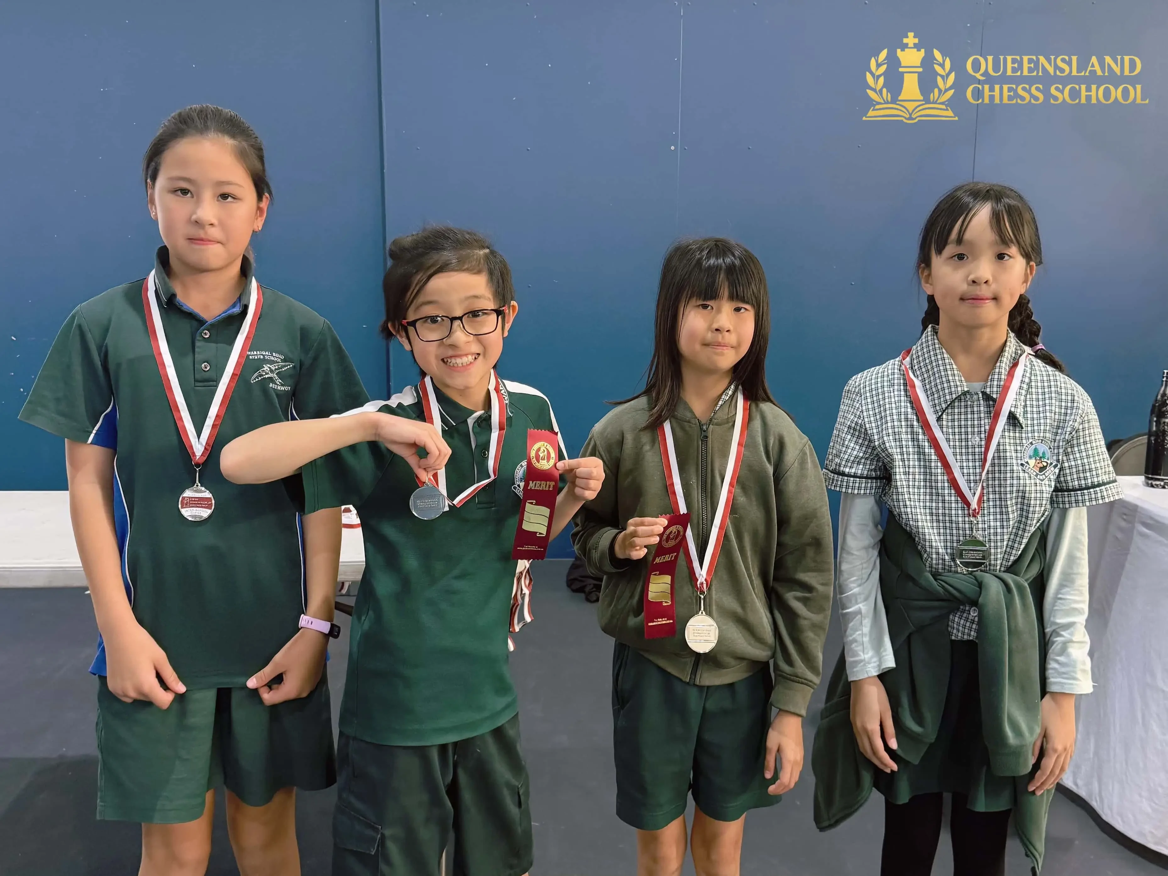 QCS Team 7 at Brisbane Logan Interschool Chess Tournament
