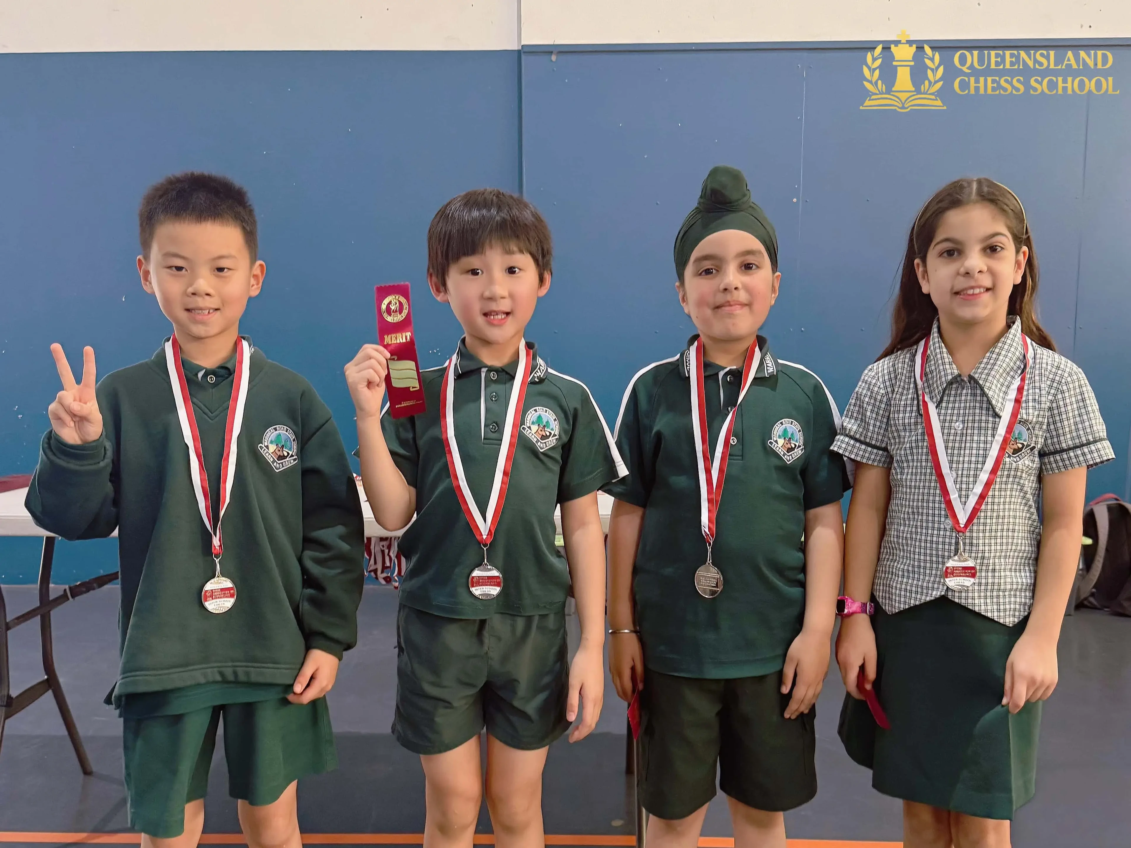 QCS Team 8 at Brisbane Logan Interschool Chess Tournament
