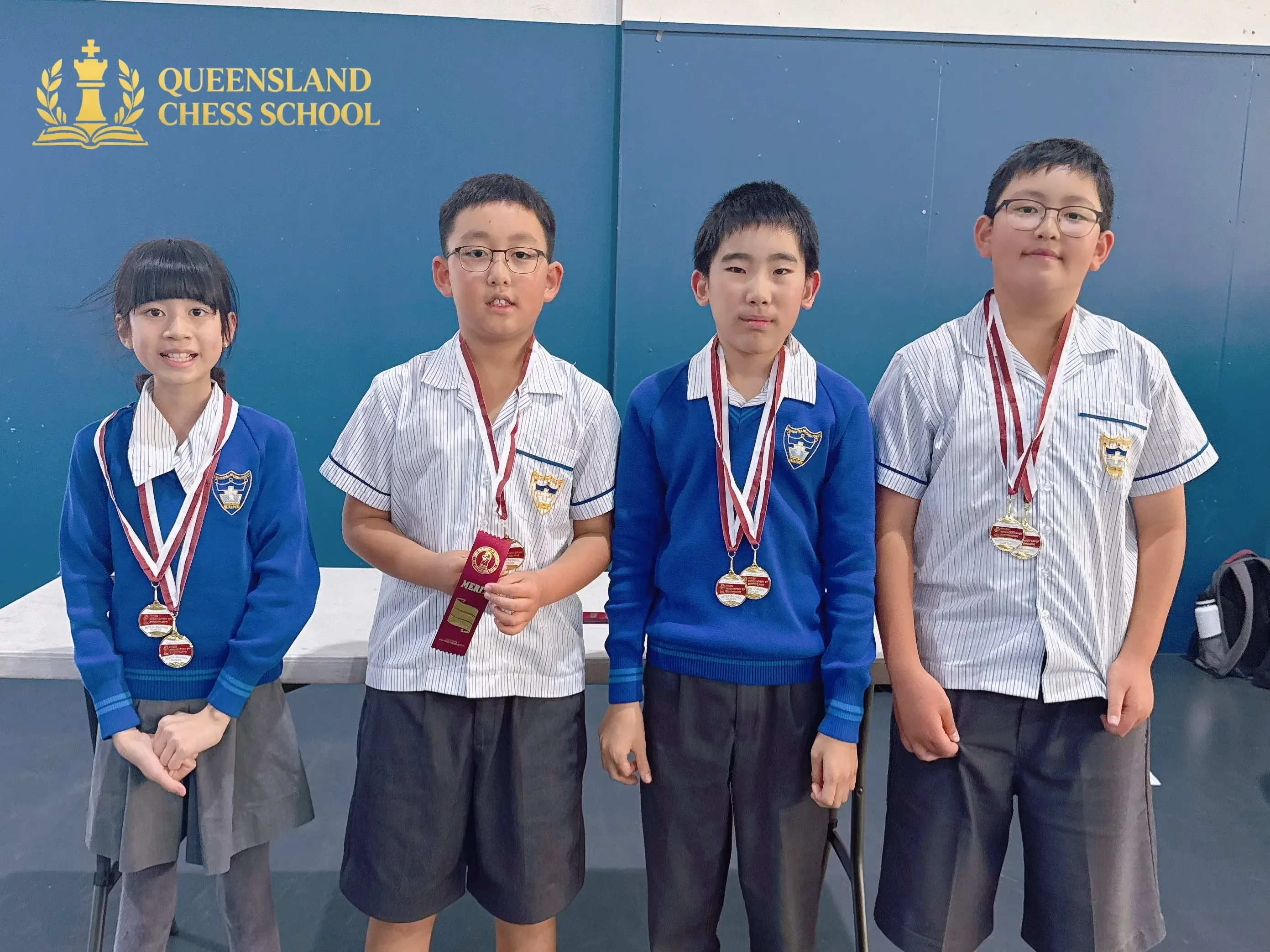 Redeemer LC Team 1 at Brisbane Logan Interschool Chess Tournament