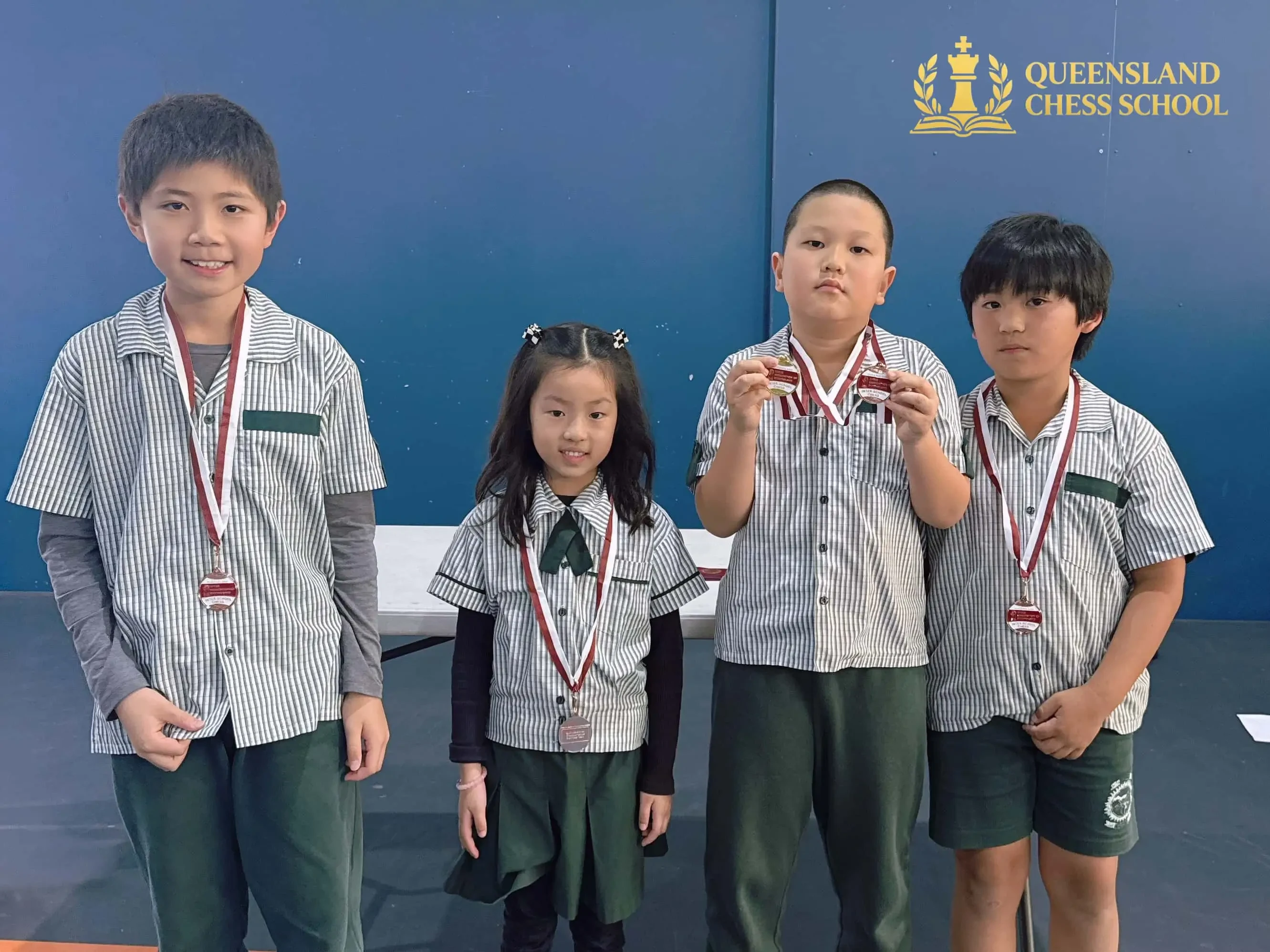 Sunnybank Hills State School Team 1 at Brisbane Logan Interschool Chess Tournament
