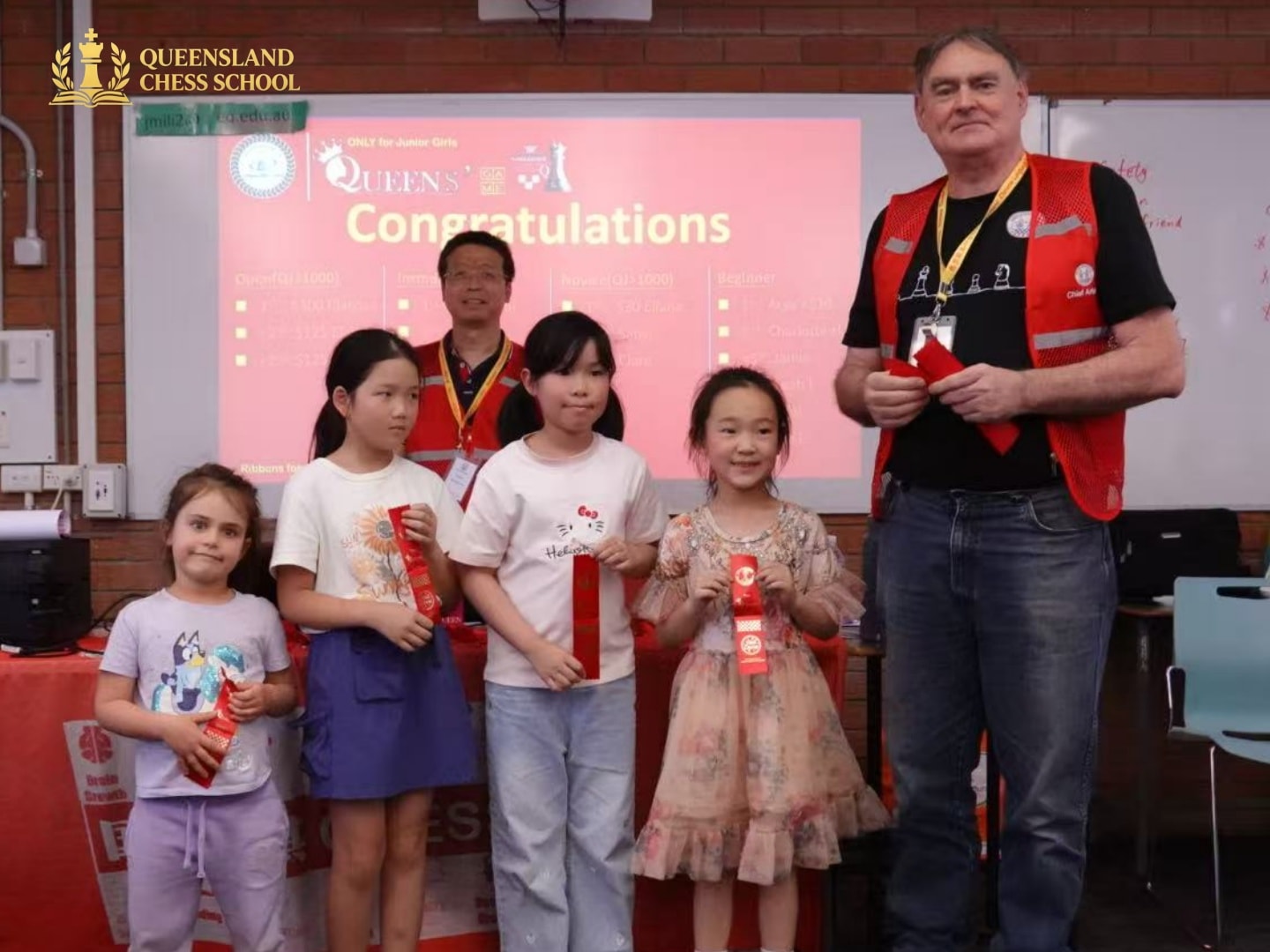 Queens Games 2026 beginner ribbon recipients