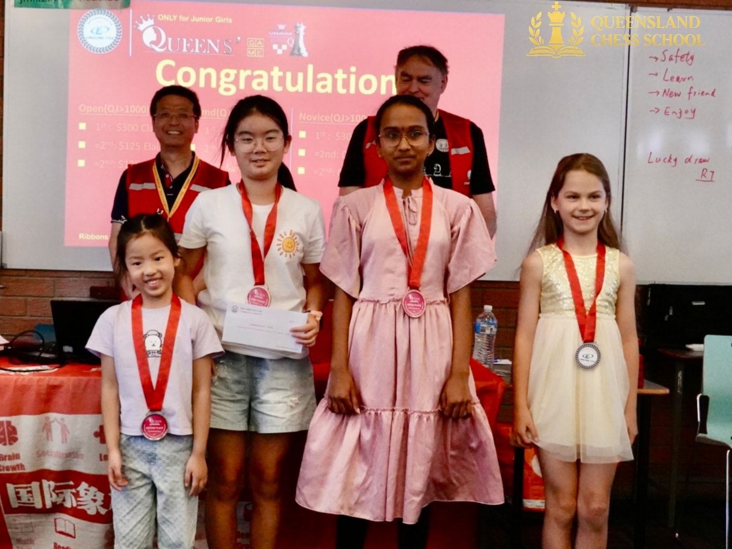Queens Games 2026 intermediate division winners