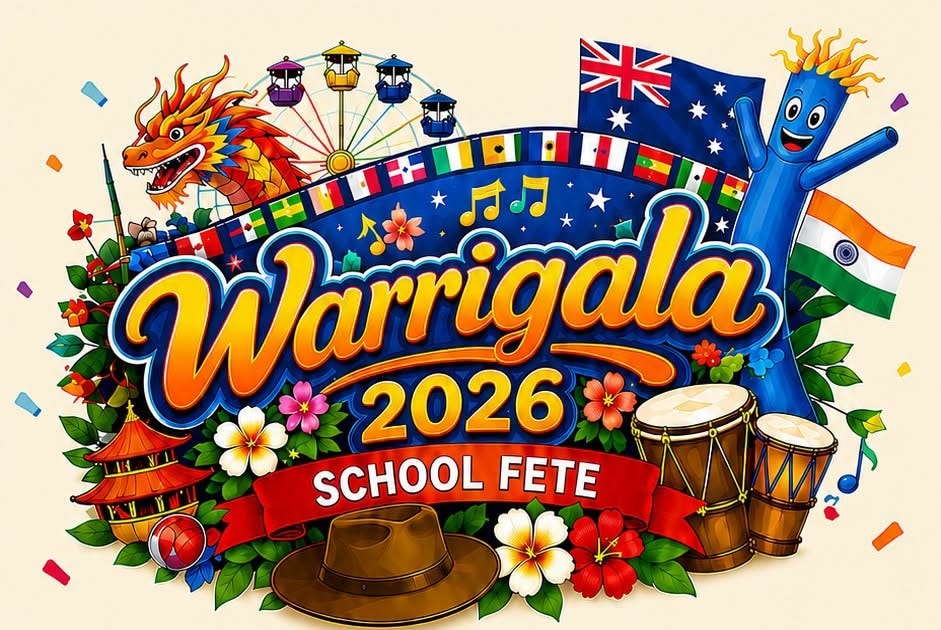Warrigala 2026 School Fete event logo