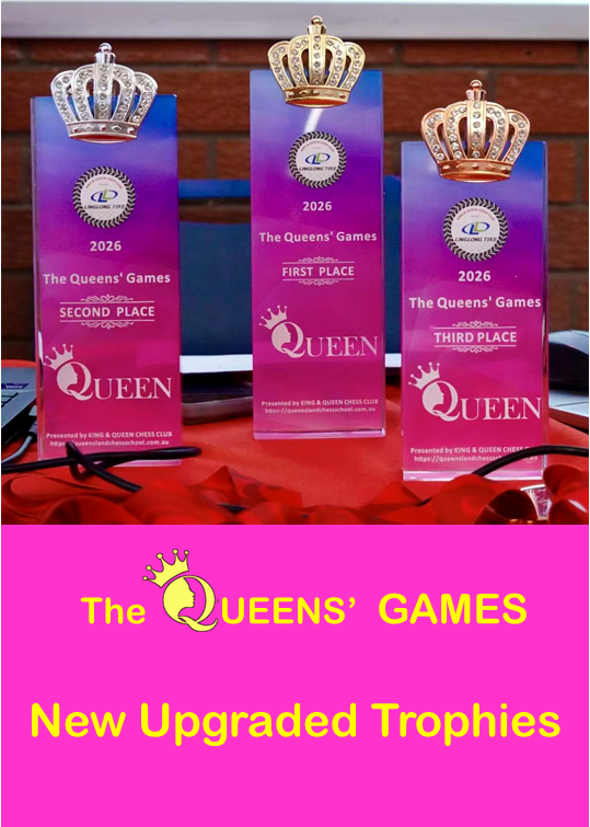 The Queens' Games 2026 — New Upgraded Trophies