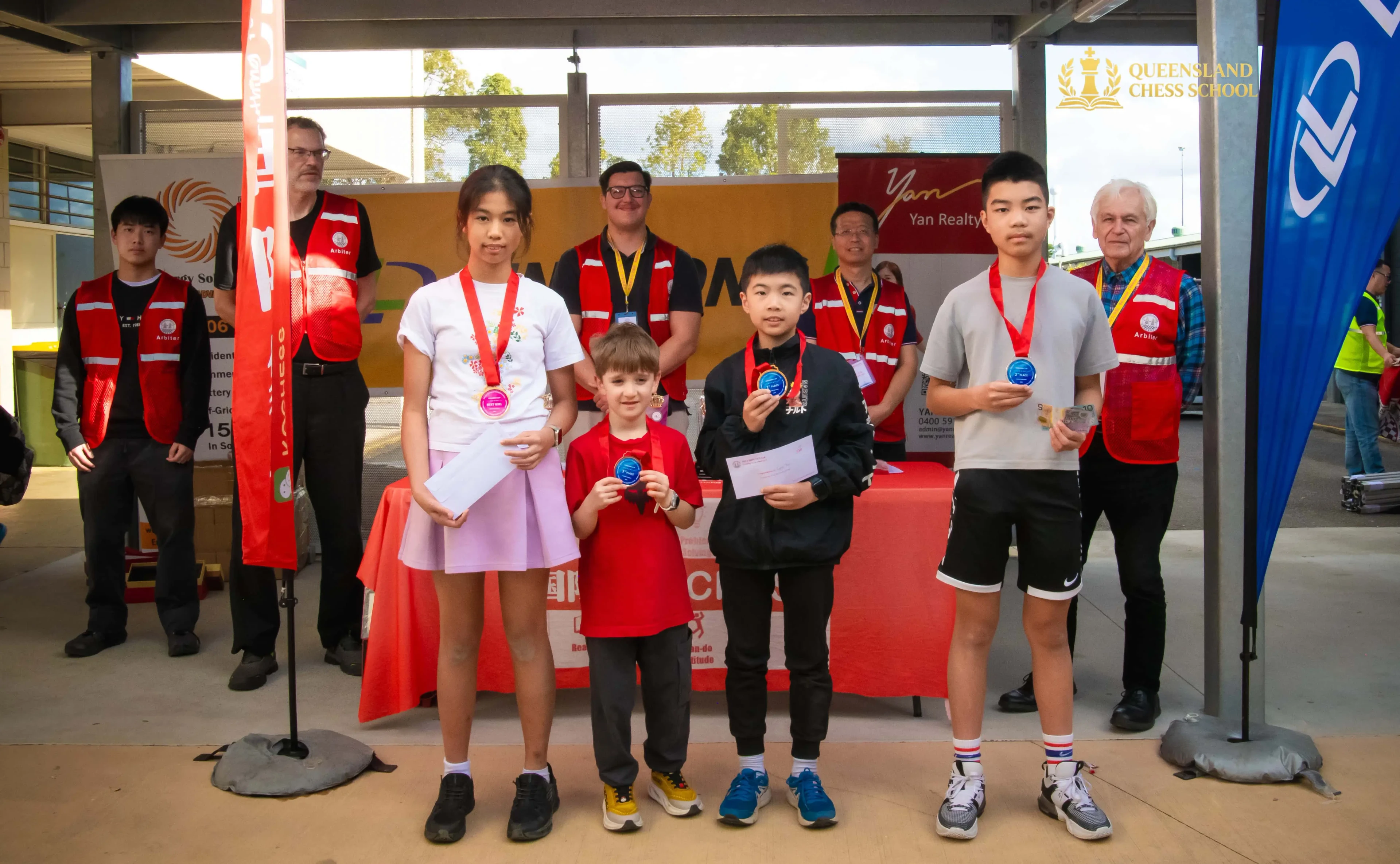Chess competition in progress at the 2026 Linglong Cup