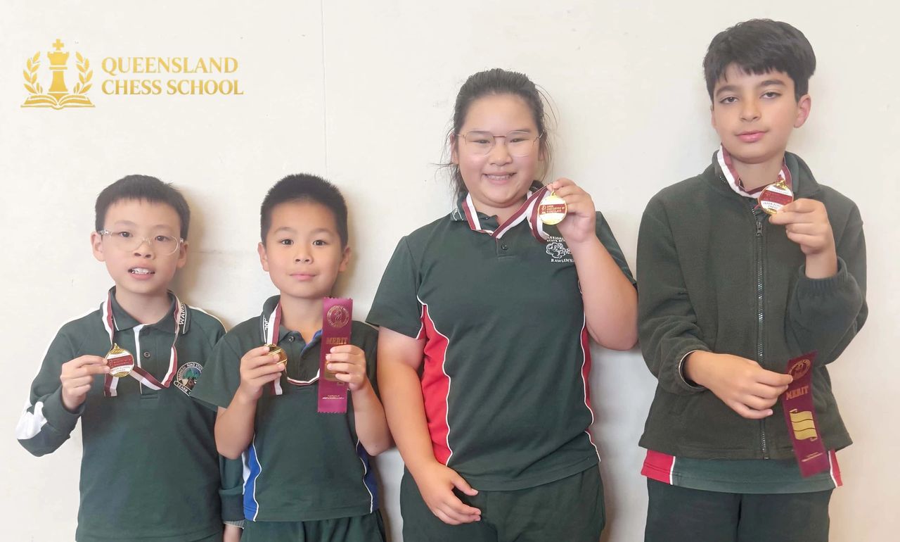 Division B team champions from Warrigal Road State School